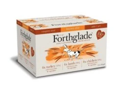 12 X 395 Forthglade Complete Adult Variety Pack - Turkey, Lamb & Chicken