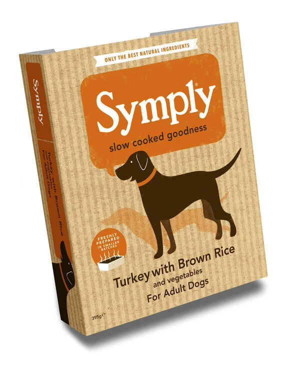 Symply Adult Turkey Bake Brown Rice & Veg Wet Dog Food - Image 3
