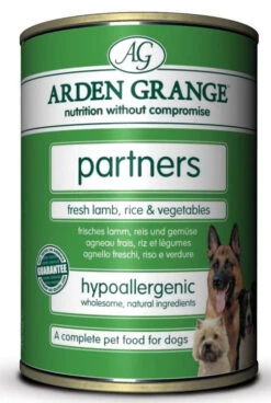 24 X 395g Arden Grange Partners Fresh Lamb, Rice & Vegetables Wet Dog Food
