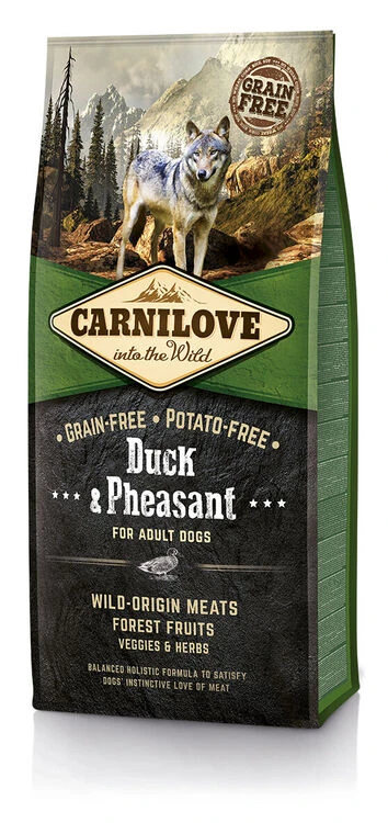 Carnilove Duck & Pheasant Adult Dog Food - Image 2