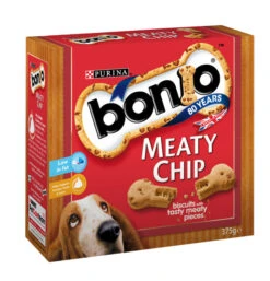 5 X Bonio Meaty Chip 375g