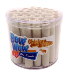 35 X Bow Wow Meaty Jumbo Chicken 44g