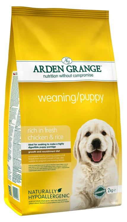 Arden Grange Weaning/Puppy Fresh Chicken & Rice Dog Food