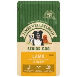 JAMES WELLBELOVED Pouches Senior Lamb 150g