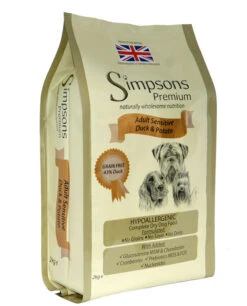 Simpsons Premium Adult Sensitive Duck & Potato Dry Dog Food