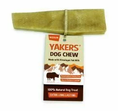 Yakers Natural Dog Chew Himalayan Yak Milk - Medium
