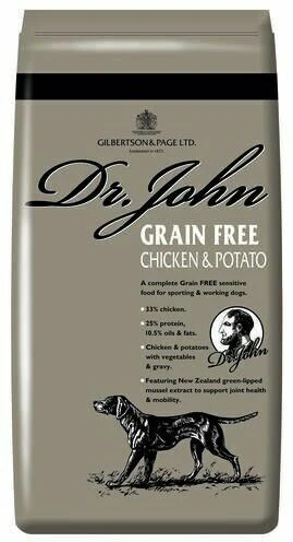 Dr John Grain Free Chicken & Potato Working Dog