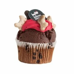 6 X Barking Bakery Iced Carob Woofin Pink