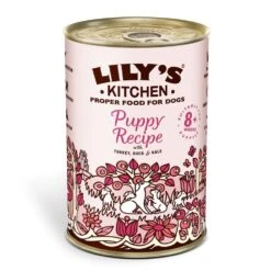 6 X 400g Lily's Kitchen Wet Dog Tin Puppy Recipe Turkey & Duck