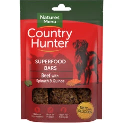 Country Hunter Dog Superfood Bar - Beef With Spinach & Quinoa