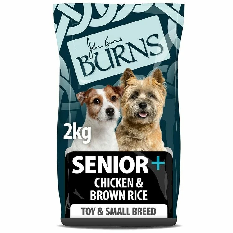 Burns Senior+ Toy & Small Breed - Chicken & Brown Rice Dog Food - Image 2