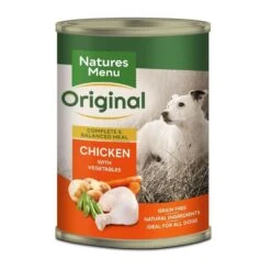 Natures Menu Chicken Adult Wet Dog Food Can