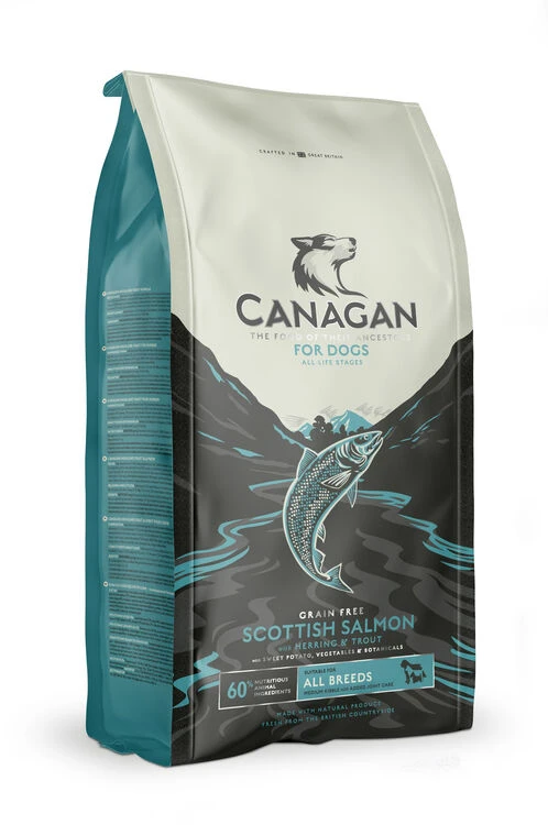 2 X 12kg Canagan Salmon & Chicken Grain Free Dry Dog Food Multibuy - Image 3