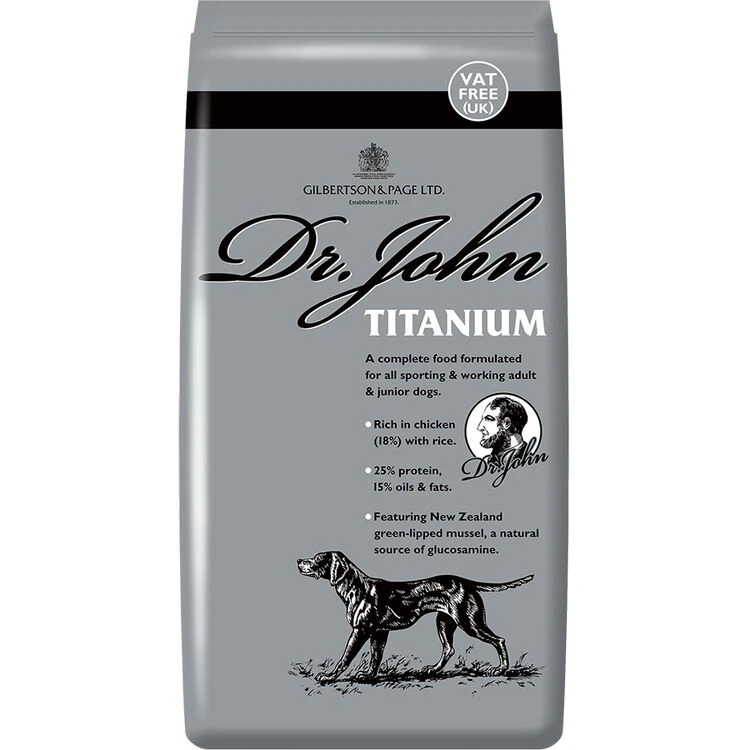 Dr John Titanium Dry Working Dog Food - Image 2