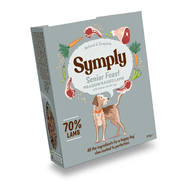 Symply Lamb With Brown Rice & Veg Senior Dog Food - Image 2