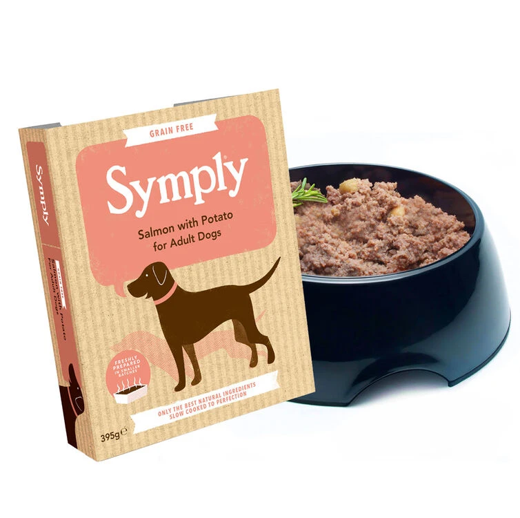Symply Adult Poached Salmon & Potato Wet Dog Food - Image 3