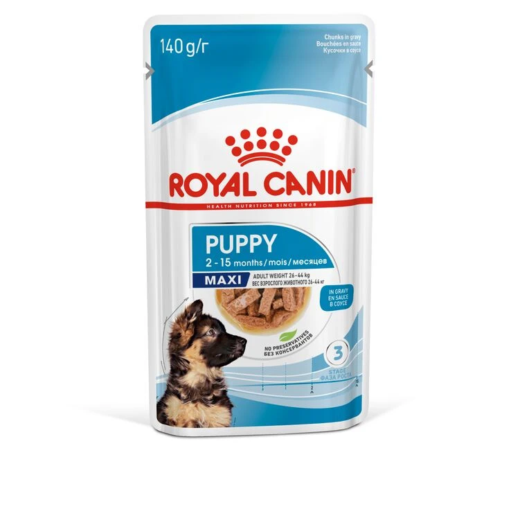 ROYAL CANINĀ® Maxi Large Breed Puppy In Gravy Wet Food