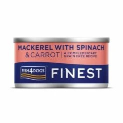Fish4Dogs Finest Mackerel With Carrot & Spinach Wet Dog Food