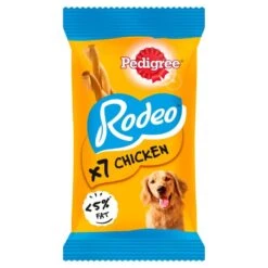 84 X Pedigree Rodeo Chicken Stick Dog Treats