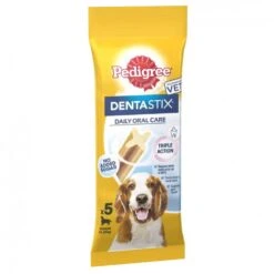 14 X Pedigree Dentastix Daily Dental Chews Medium Dog Sticks 5