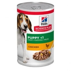 12 X Hill's Science Plan Puppy Food With Chicken Can 370g