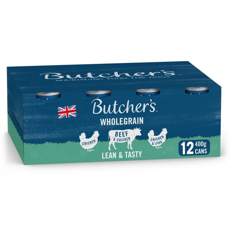 24 X 400g Butcher's Lean & Tasty Low Fat Dog Food