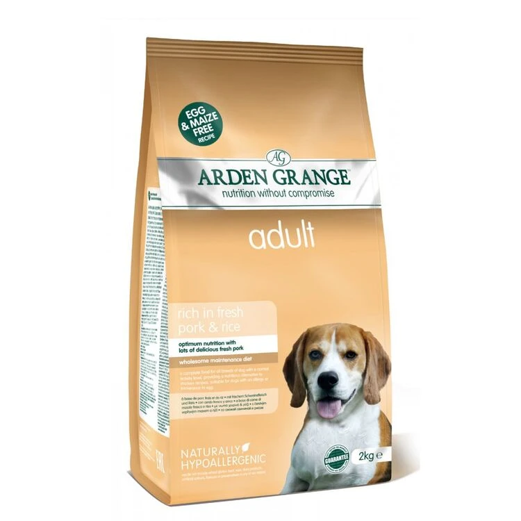 Arden Grange Adult Pork & Rice Dry Dog Food