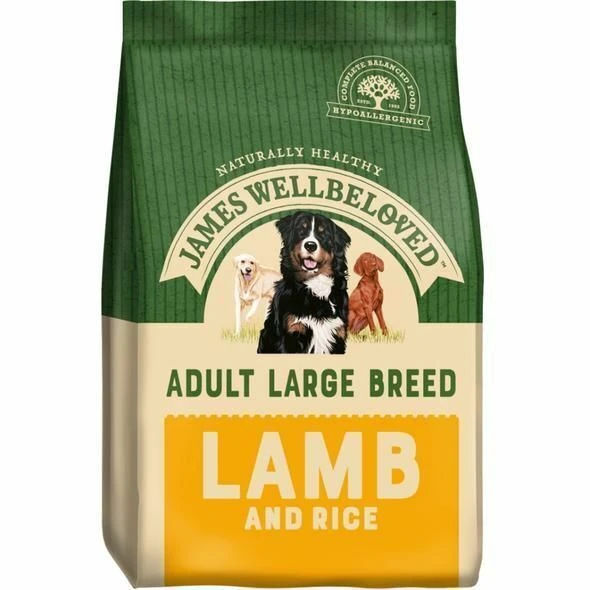 James Wellbeloved Large Breed Lamb & Rice Adult Dry Dog Food