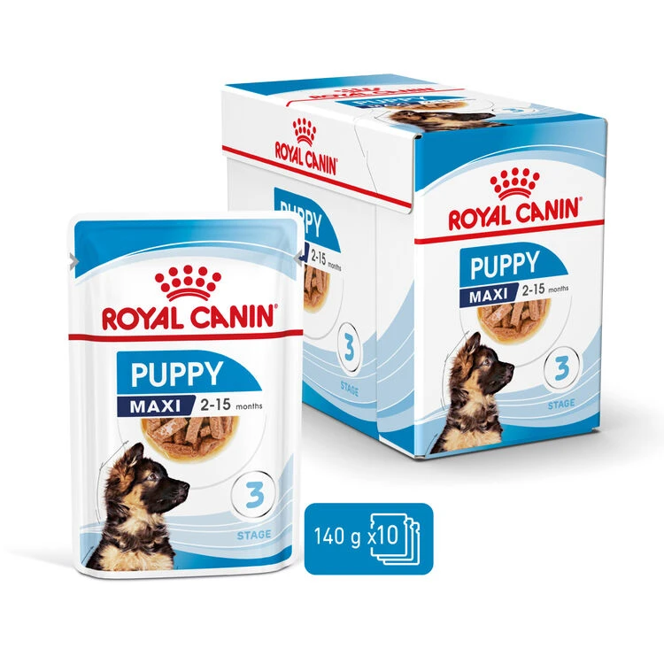 ROYAL CANINĀ® Maxi Large Breed Puppy In Gravy Wet Food - Image 3